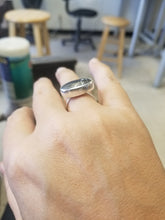 Load image into Gallery viewer, Iron Buffalo and Sterling Silver Ring