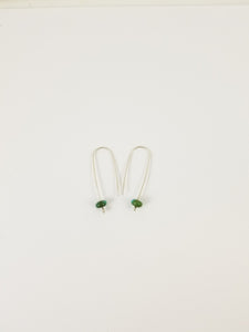 Hubei Turquoise mini drop earrings