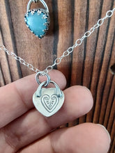 Load image into Gallery viewer, Aquamarine Sacred Heart