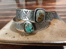 Load image into Gallery viewer, Hubei Turquoise Stamped cuff